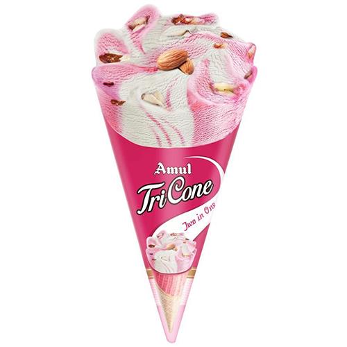 Amul Tricone Two In One Ice Cream 120 ml